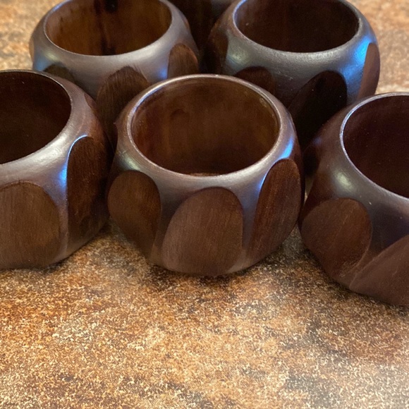 Pier one wooden napkin holders - Picture 3 of 3